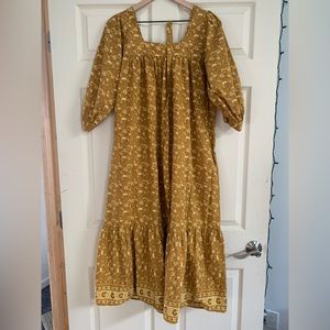Christy Dawn Bianca Goldenrod Dress- Size M